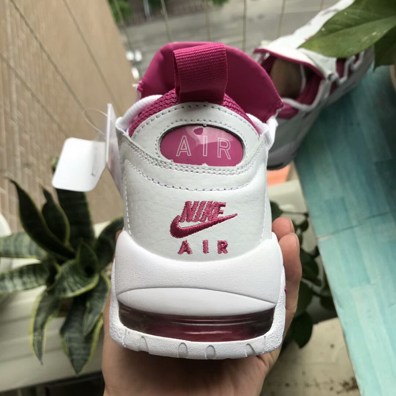 Authentic Nike Air More Moeny white&pink women